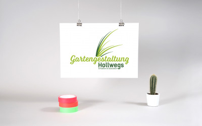 Logo für Gartengestaltung Hollwegs, Wiesloch